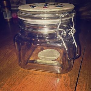 HANDCRAFTED CHRISTMAS STORAGE JARS